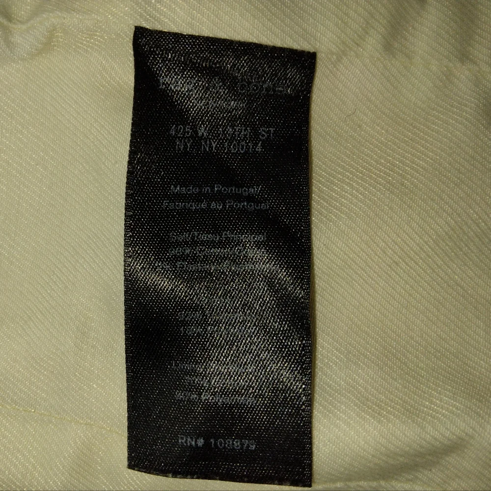 Rag & Bone Redgrave Blazer in Vanilla Size 8